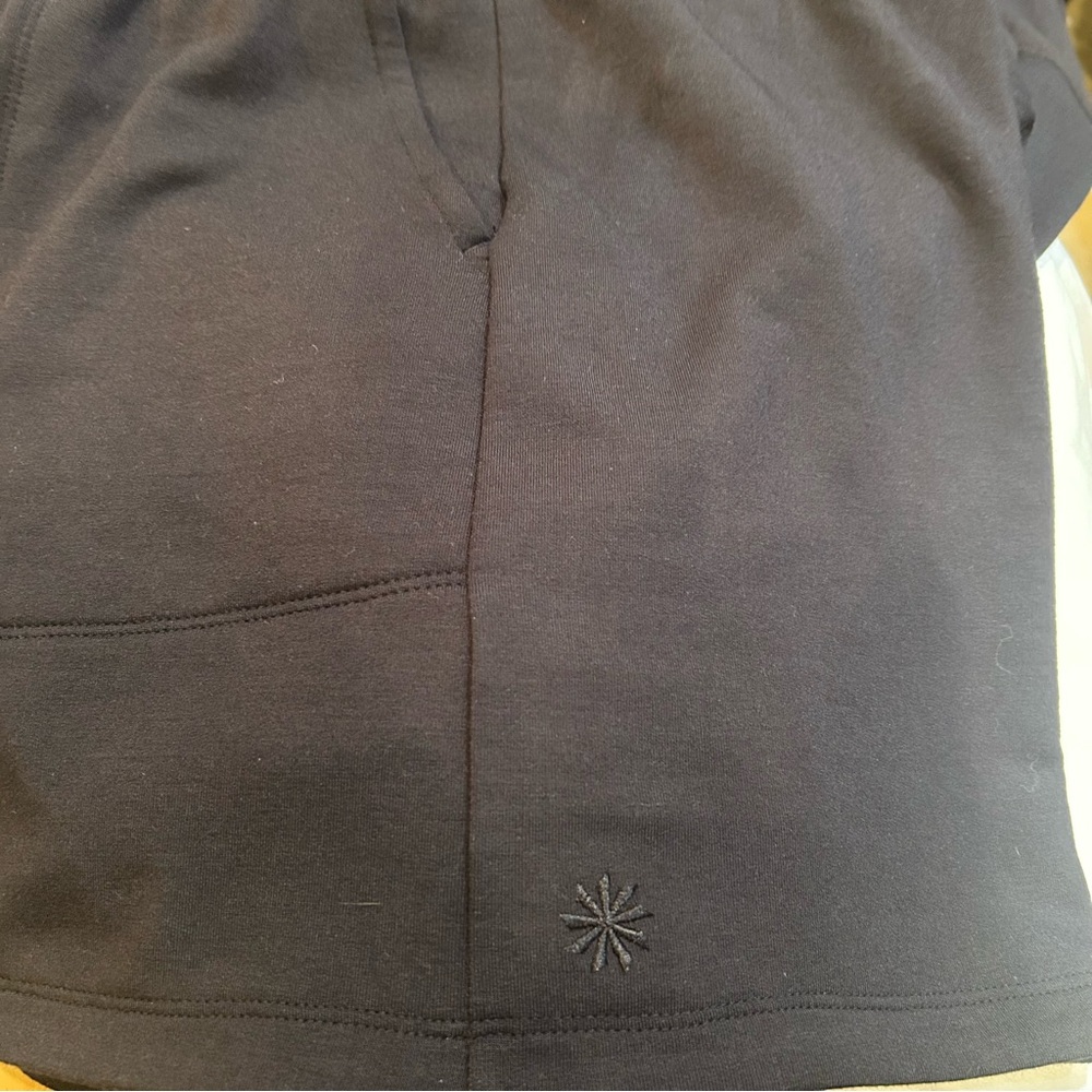 Athleta Black Short Sleeve Romper - Picture 9 of 9